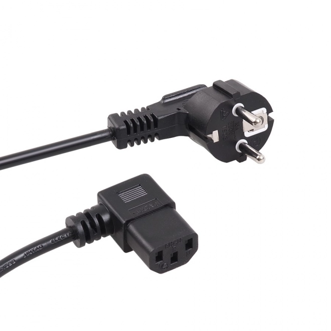 Power Cable Angled 3 Pin 5M EU