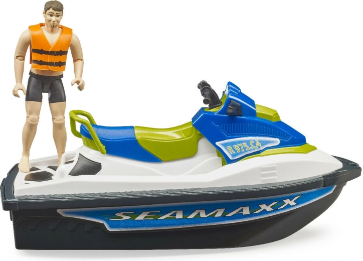 Rider figure and space for two figures