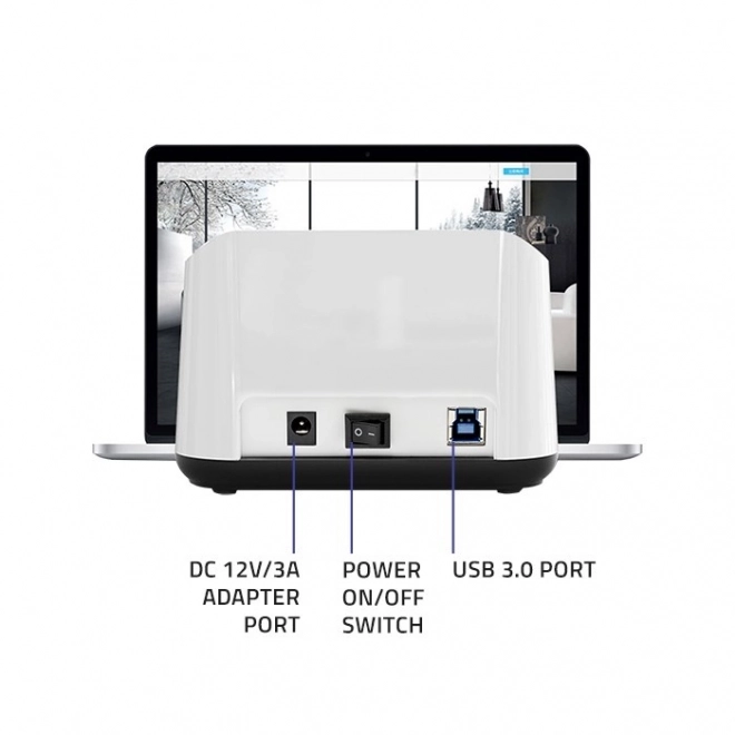 SATA III USB 3.0 Docking Station for HDD/SSD with Offline Cloning