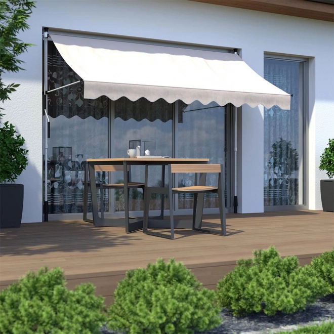 Balcony Awning MultiGarden 300x120 cm Beige