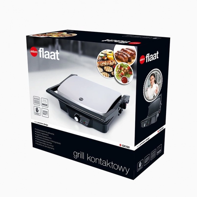 Contact Grill GK150 FLAAT ELDOM panini 2000W