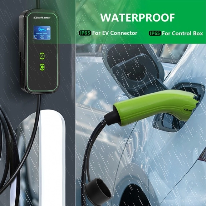 mobile charger for electric vehicles Qoltec EV 11 kW