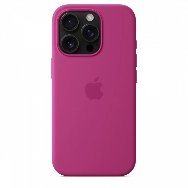 Silicone Case with MagSafe for iPhone 16 Pro - Vivid Pink