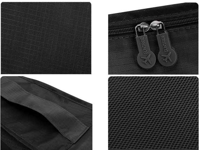 Double-sided zippers