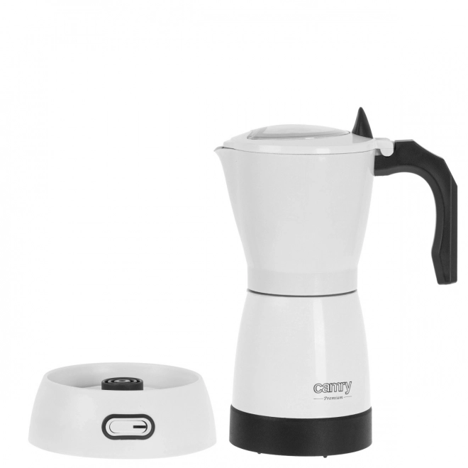 Electric Moka Pot Camry Premium White