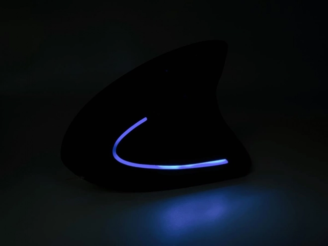 Ergonomic Vertical Wired Mouse with Color Lighting