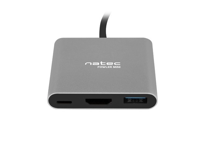 Multiport adapter Natec Fowler USB-C PD, USB 3.0, HDMI 4K