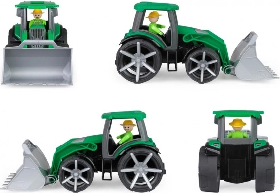 Functional front loader with handle