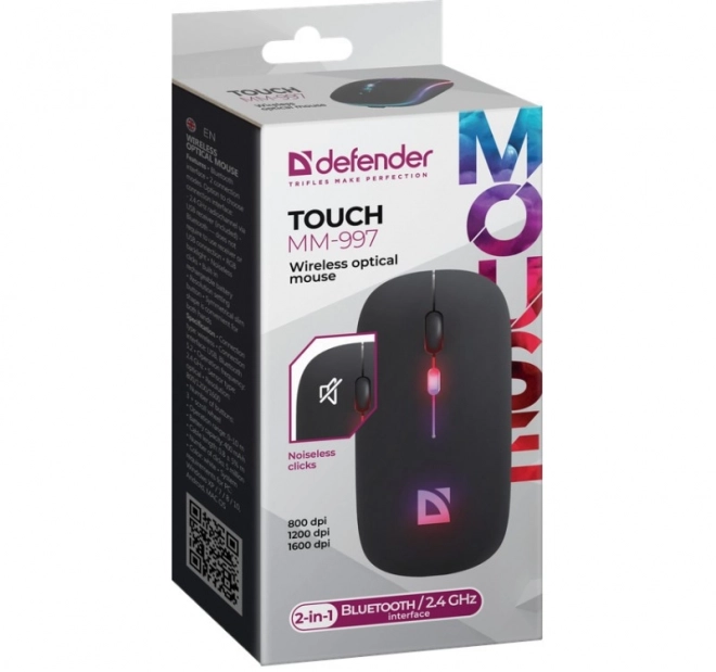 Mouse wireless clic silenzioso Touch