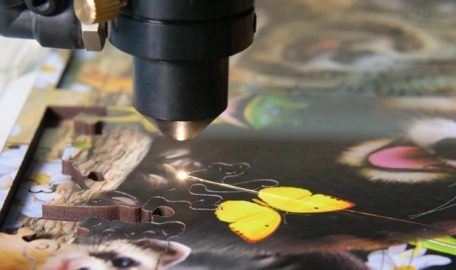 Puzzle in legno Paradiso degli uccelli