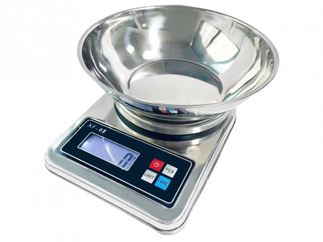 Bilancia da cucina digitale con base in metallo