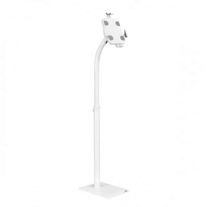 Supporto da pavimento per tablet con blocco bianco 7,9-11 pollici