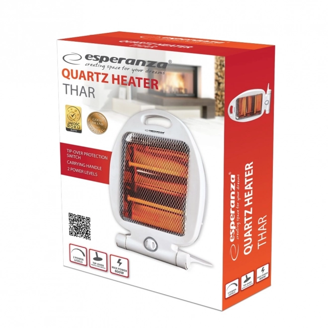 Chauffage Quartz 400W/800W Thar