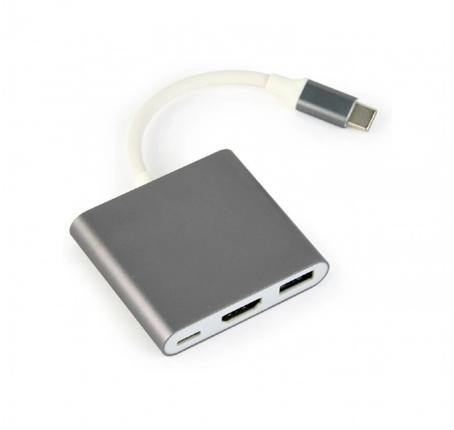 Adattatore multiporta USB-C a HDMI 4K con USB 3.0 e PD