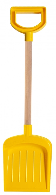 Androni Shovel with wooden handle and handle length 53 cm – Yellow