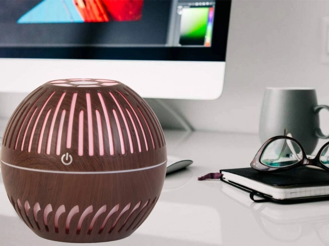 Umidificatore Diffusore Aromaterapia con Luce Notturna RGB