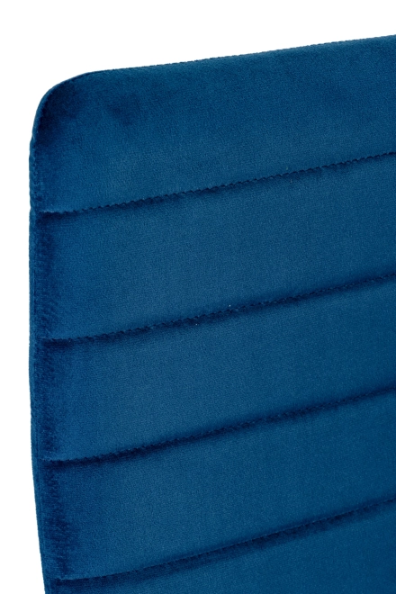 Velvet Blue Dining Chairs - Set of 4