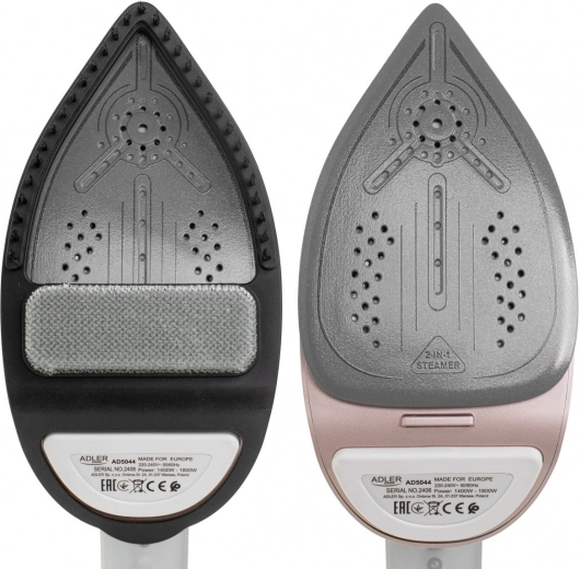 Piastra in ceramica e accessorio con spazzola