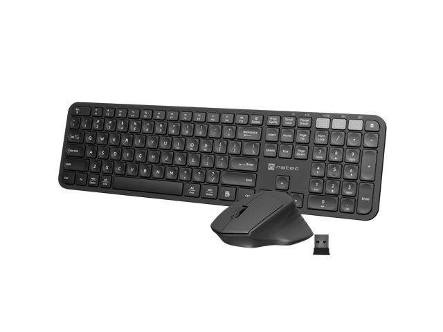 Wireless Keyboard and Mouse Set Natec Octopus 2 Bluetooth + 2.4GHz