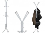 White Standing Coat Rack