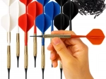 Set of darts for electronic boards 12 pcs with spare tips TRIZAND
