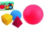 Senzorični komplet geometrijskih oblik LITTLE HERO, 4 kosi