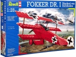 Fokker Dr. I - First World War airplane model