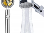 Tuš glava s turbinom i zamjenjivim filtrom