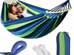 Brazilian garden hammock for two people