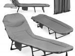 Klappbares Camping-Liegebett 200 × 65 cm MULTIGARDEN mit verstellbarer Rückenlehne