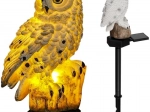 Solar Lamp Owl Gardlov