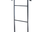 Sötét fa ruhatartó állvány 49 × 99 cm