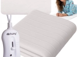 RUHHY Electric Heating Pad 190 × 80 cm, White