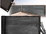 Balcony Screen LUARO with UV Protection and Zip Ties 105x700 cm