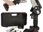 Battery-Powered Mini Chainsaw in Carry Case