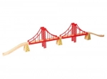 Bigjigs Rail Double Wooden Railway Bridge