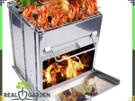 Folding Rocket Camping Stove with Grill