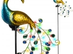 Solar Garden Lamp Peacock Gardlov