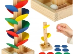 Wooden MONTESSORI Marble Tree