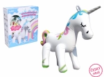 Inflatable Unicorn with Water Sprayer 220 × 160 × 80 cm – Czech Packaging