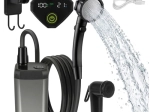 Přenosná sprcha na baterii 6000 mAh TRIZAND s ponorným čerpadlem a USB-C