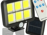 Solar lamp with motion and dusk sensor 120 LED