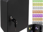 MALATEC Key Safe with 48 Hooks and Identifiers