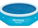 Solar pool cover for 244 cm BESTWAY Fast Set pool