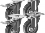 Industrial Swivel Wheels Malatec (set of 4 pcs)