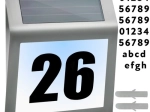 Solar House Number Light