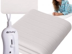 Električna grelna podloga RUHHY 150 × 80 cm, bela