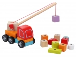 Cubika Wooden Crane Truck with Magnet