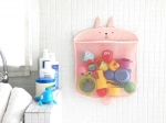Hanging bathroom organizer for toys