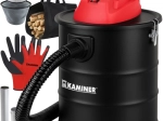 Brezvrečkovni sesalnik za pepel 15 l KAMINER s funkcijo pihanja